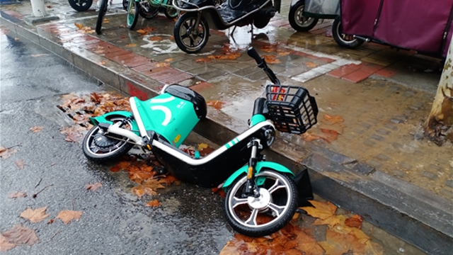 請把車子放好吧！